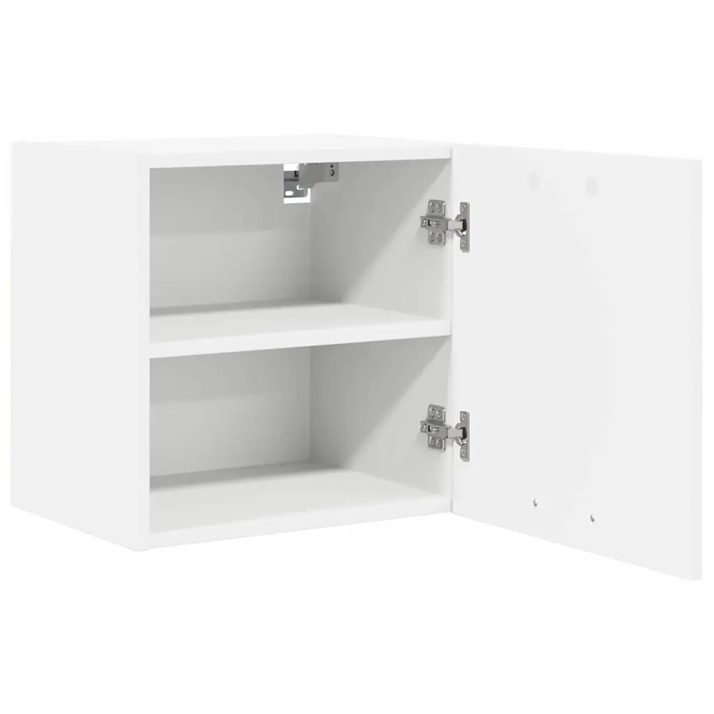 Hanging Kitchen Cabinet White Storage Cupboard 40x31x40cm