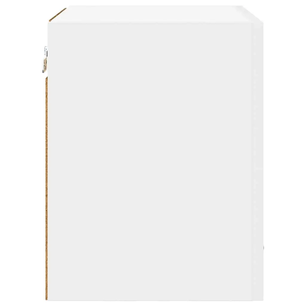 Hanging Kitchen Cabinet White Storage Cupboard 40x31x40cm