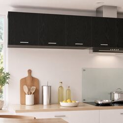 Hanging Kitchen Cabinet – 80 x 31 x 40 cm Black Oak