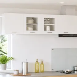 Engineered Wood Kitchen Cabinet with Door - 40 x 31 x 40 cm