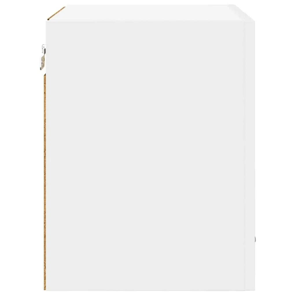 Hanging Kitchen Cabinet 2 pcs White Storage Engineered Wood 40x31x40cm