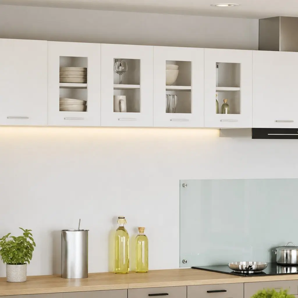 Hanging Kitchen Cabinet for Kitchen White Modern Engineered Wood 60x31x40 cm