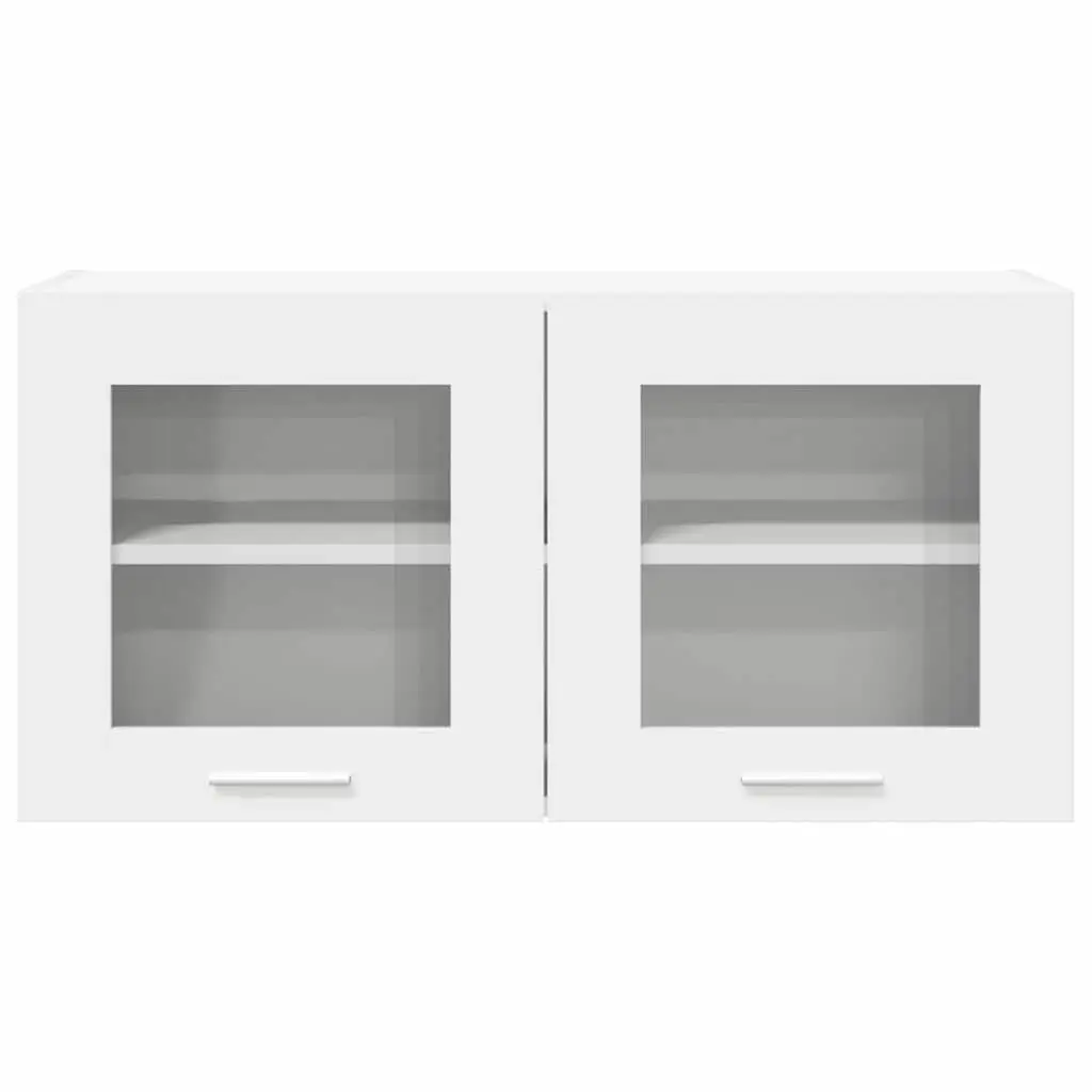 White Hanging Kitchen Cabinet 80 x 31 x 40 cm