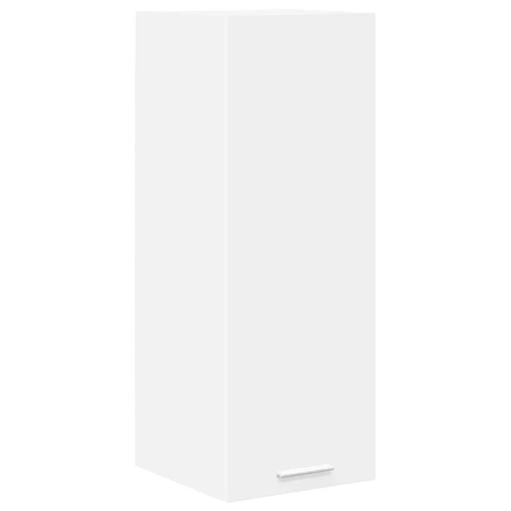 Hanging Cabinet Kitchen Storage 2 pcs White Engineered Wood 30 x 31 x 80 cm