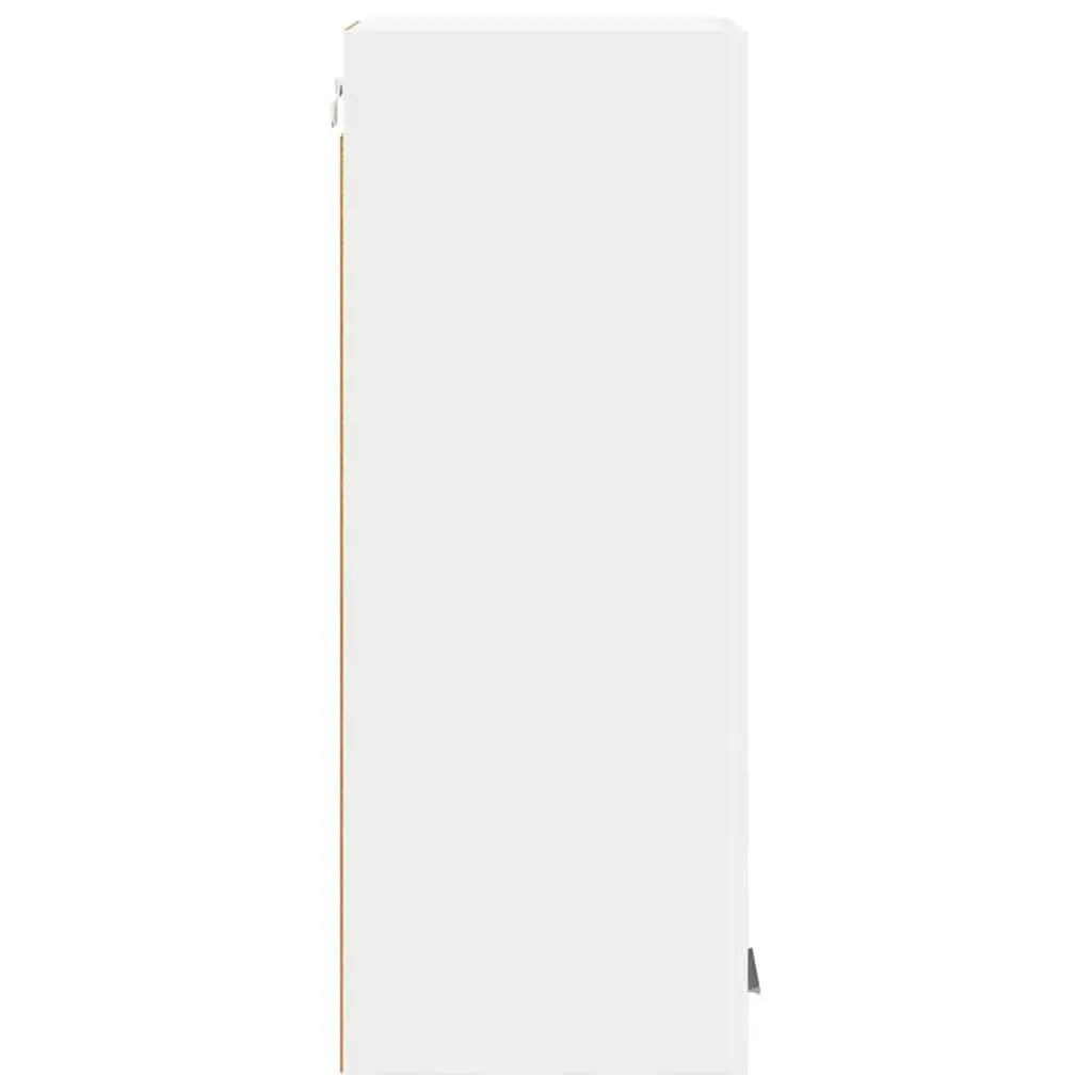 Hanging Cabinet Kitchen Storage 2 pcs White Engineered Wood 30 x 31 x 80 cm