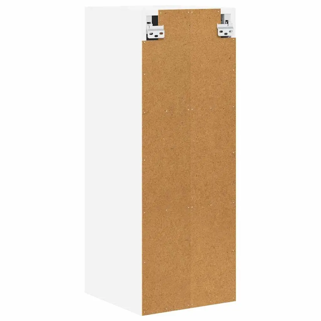 Hanging Cabinet Kitchen Storage 2 pcs White Engineered Wood 30 x 31 x 80 cm