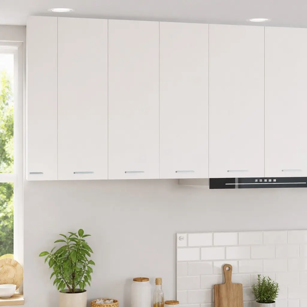 Hanging Kitchen Cabinet with Door Storage Engineered Wood 60 x 31 x 80 cm