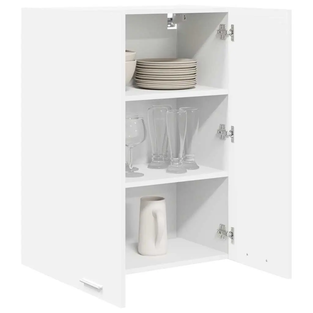 Hanging Kitchen Cabinet with Door Storage Engineered Wood 60 x 31 x 80 cm