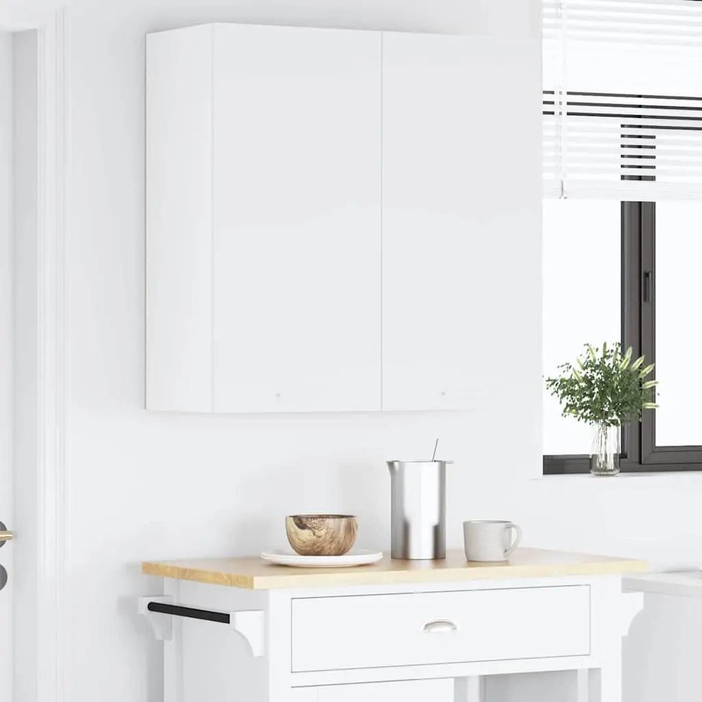 Hanging Kitchen Cabinet, White 80x31x80cm