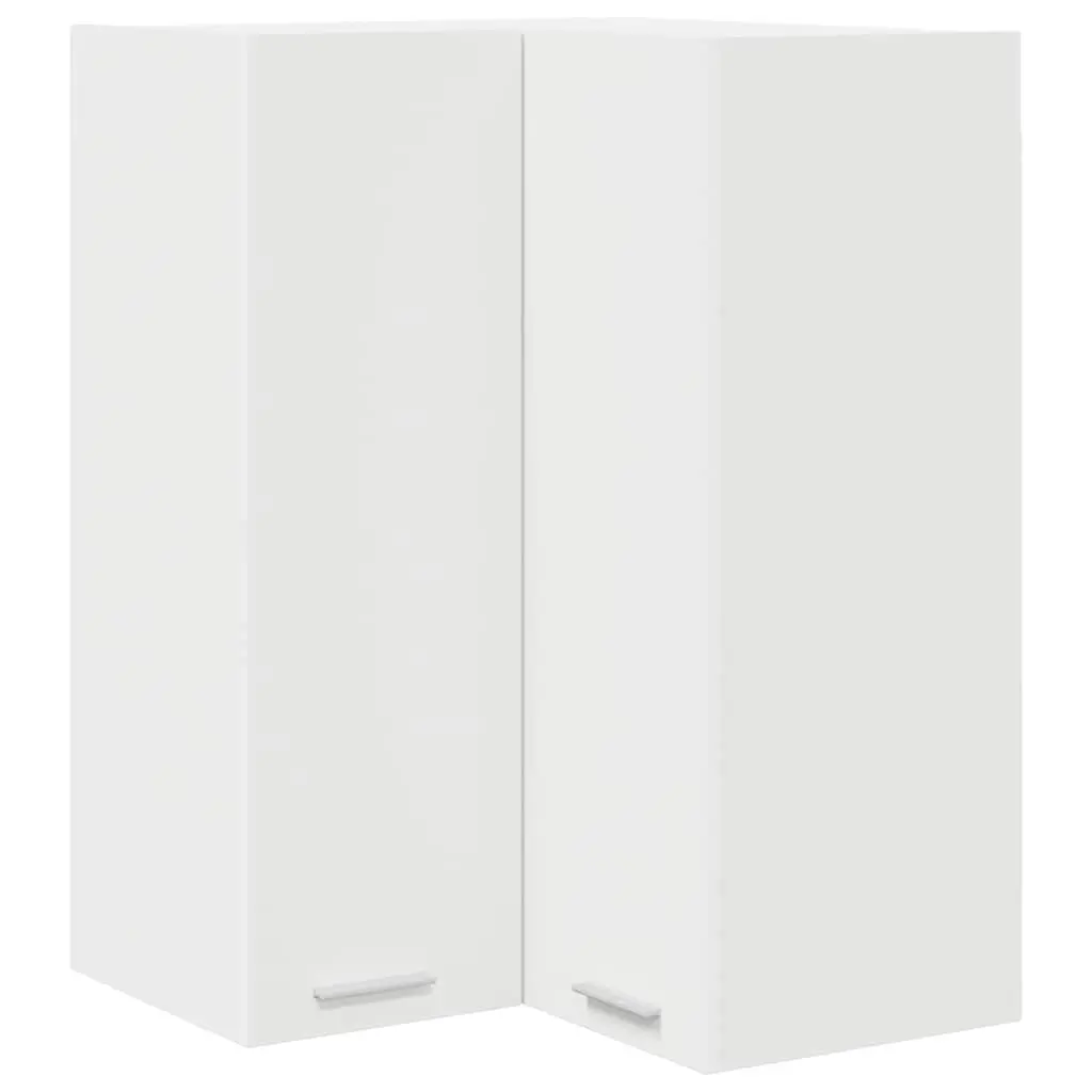 White Kitchen Hanging Storage Cabinet