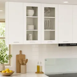 Hanging Kitchen Cabinet Specifications: White Storage Solution