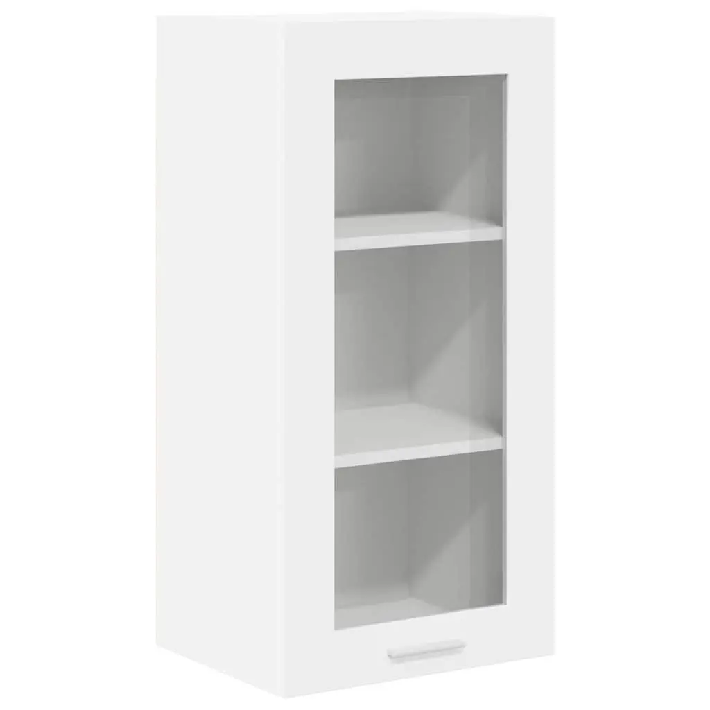 Hanging Kitchen Cabinets 2 pcs White