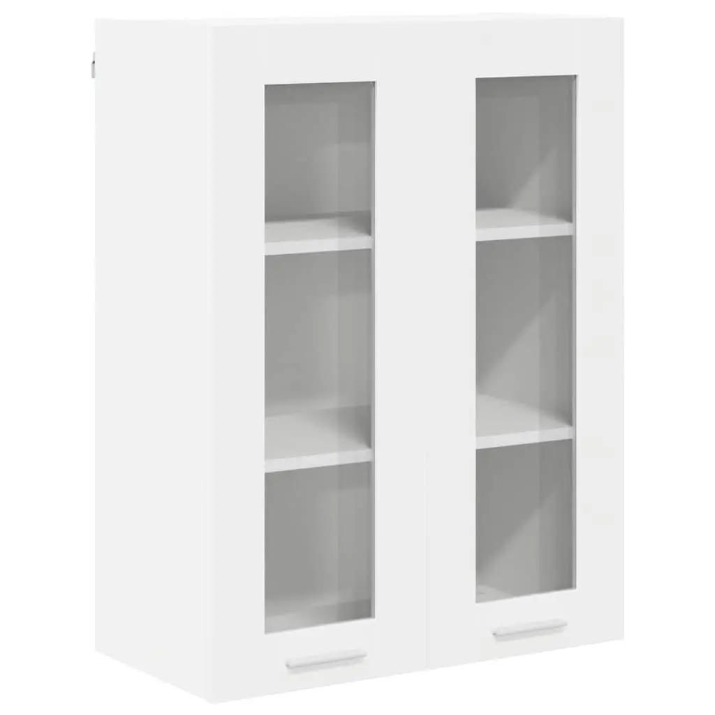 60 x 31 x 80 cm White Hanging Kitchen Cabinet