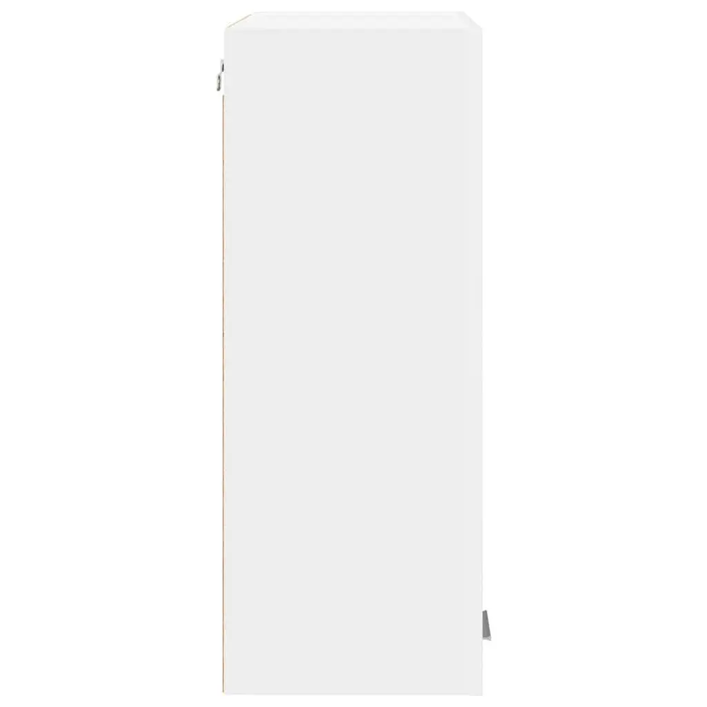 60 x 31 x 80 cm White Hanging Kitchen Cabinet