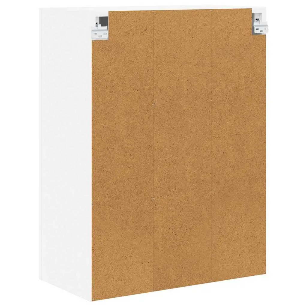 60 x 31 x 80 cm White Hanging Kitchen Cabinet