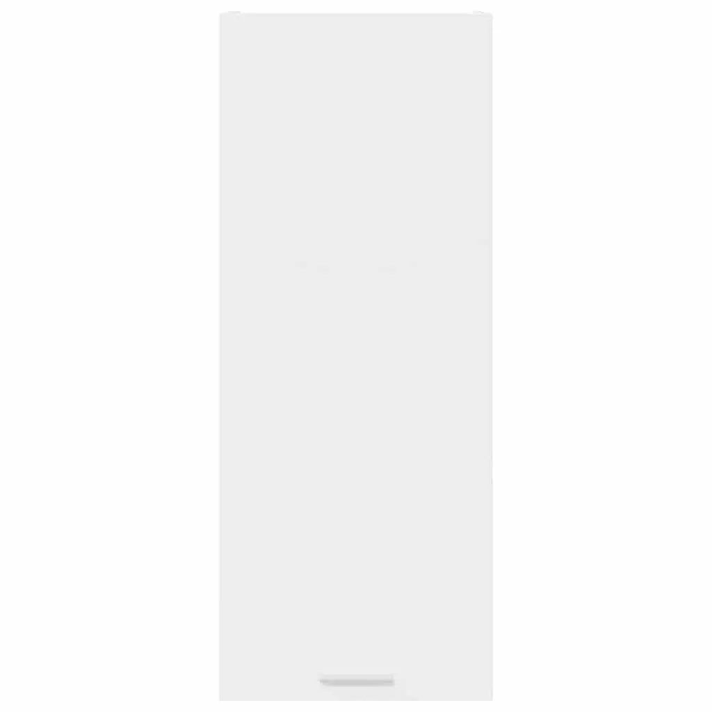 Hanging Kitchen Cabinet White Storage Engineered Wood 40 x 31 x 100 cm