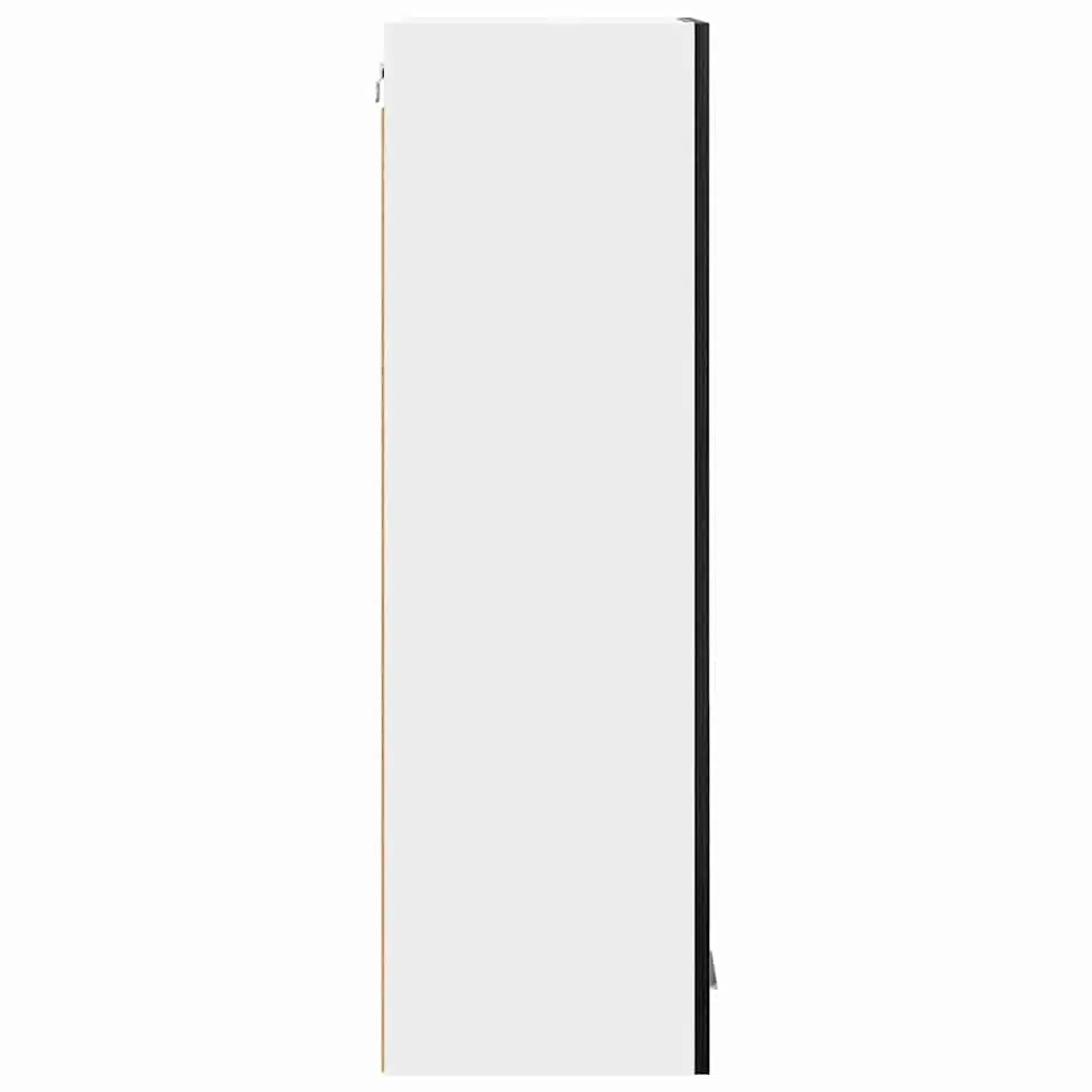 Hanging Kitchen Cabinet Black Oak 40 x 31 x 100 cm