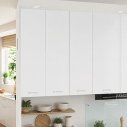 White Kitchen Hanging Cabinet - 60x31x100cm Specifications