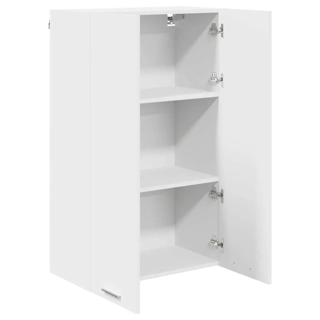 Hanging Kitchen Cabinet White 60x31x100cm Modern Storage Engineered Wood