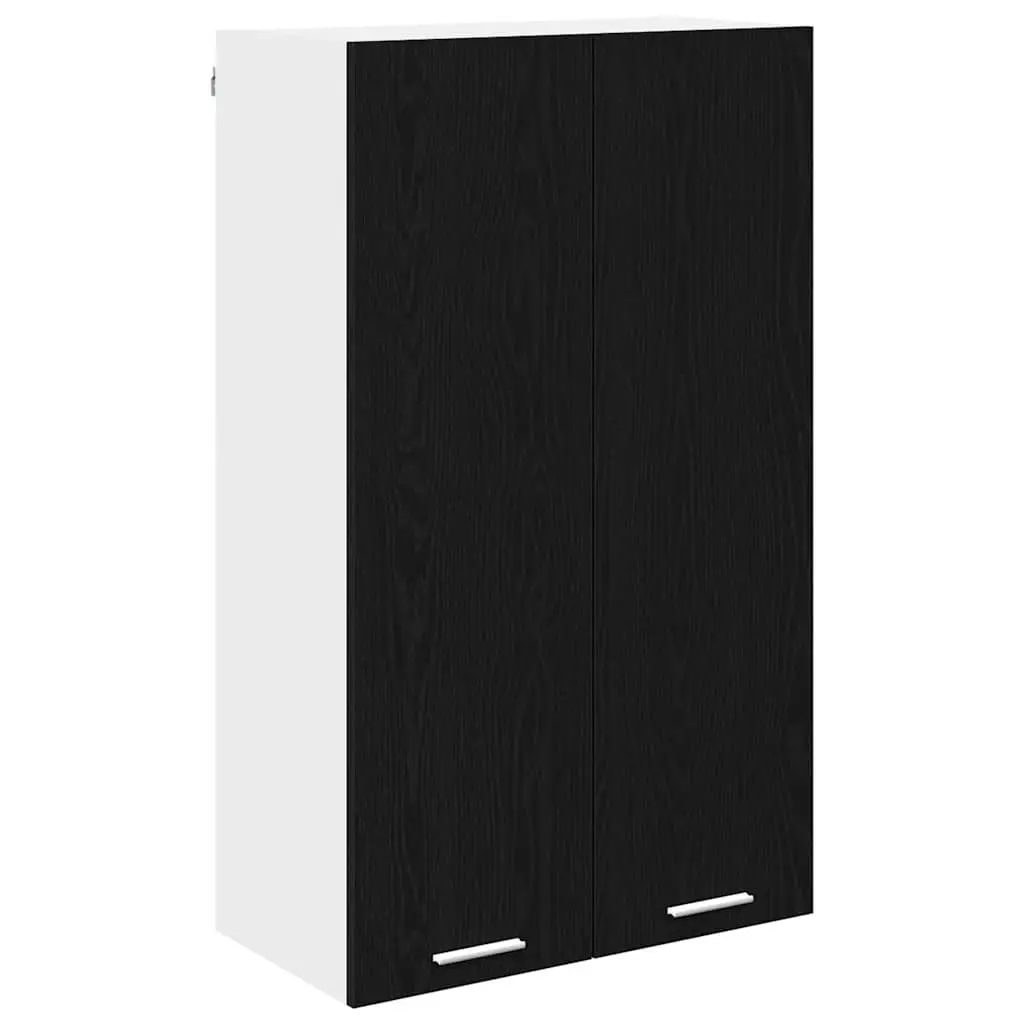 Engineered Black Oak Hanging Kitchen Cabinet
