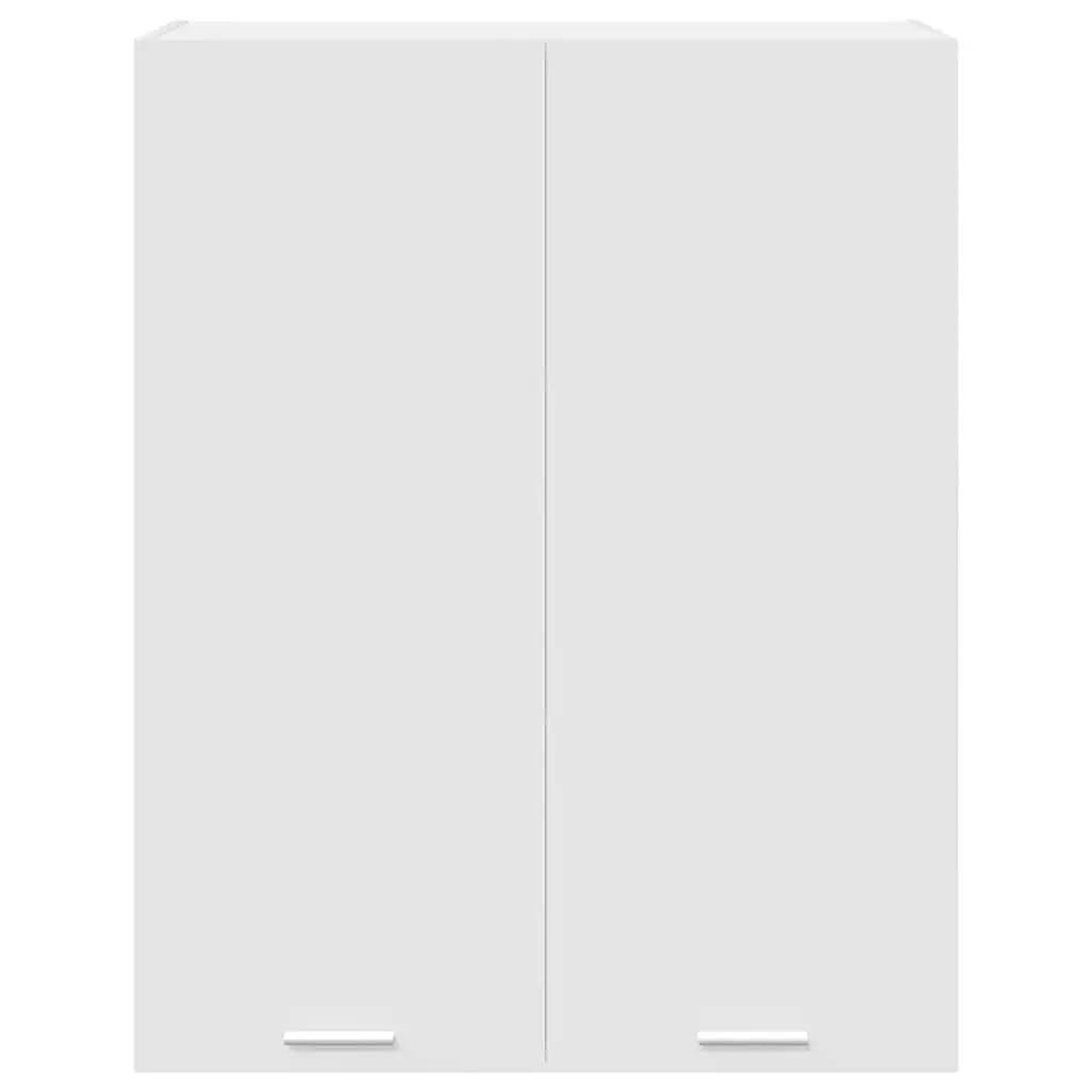 Hanging Kitchen Cabinet White Modern Storage Engineered Wood 80x31x100cm