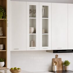 60 x 31 x 100 cm Engineered Wood Hanging Cabinet in White
