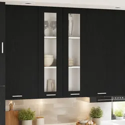 Specifications for Hanging Kitchen Cabinet Black Oak 60x31x100cm