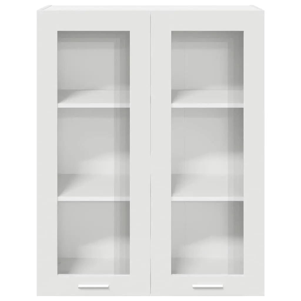 Hanging Kitchen Cabinet White Modern Storage 80 x 31 x 100 cm Engineered Wood