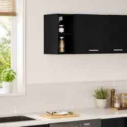 Specifications for the Black Oak Hanging Kitchen Cabinet