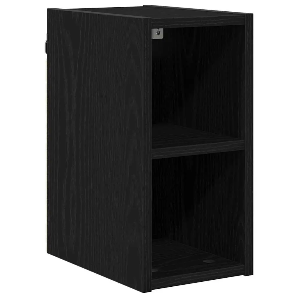 Black Oak Hanging Kitchen Cabinet