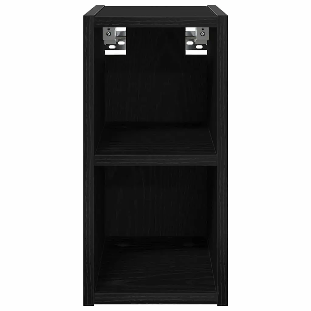 Black Oak Hanging Kitchen Cabinet