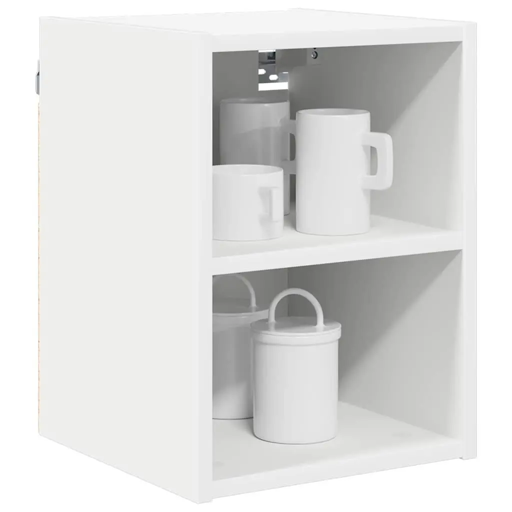 Hanging Kitchen Cabinet White 30 x 29.5 x 40 cm Modern Storage Engineered Wood