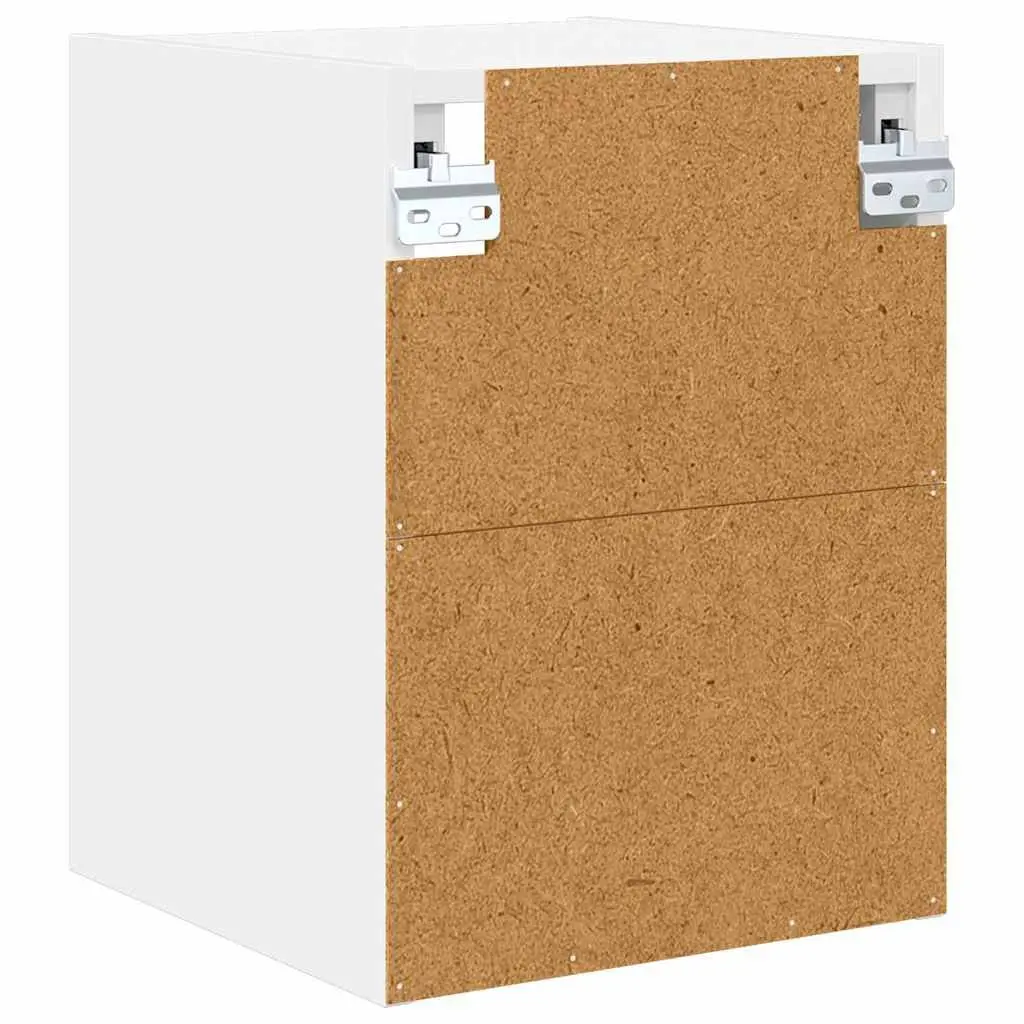 Hanging Kitchen Cabinet White 30 x 29.5 x 40 cm Modern Storage Engineered Wood