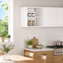 White Hanging Cabinet Dimensions 40x29.5x40cm