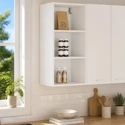Hanging Kitchen Cabinet Dimensions: 40x29.5x80cm, White