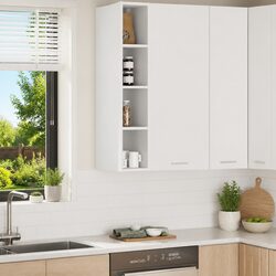 Dimensions and Details of a Modern Hanging Kitchen Cabinet