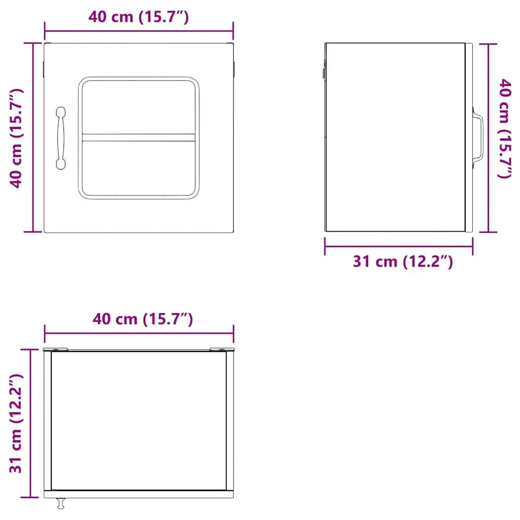 Dishwasher Panel Kitchen 40x31x40cm Black Cover Replacement