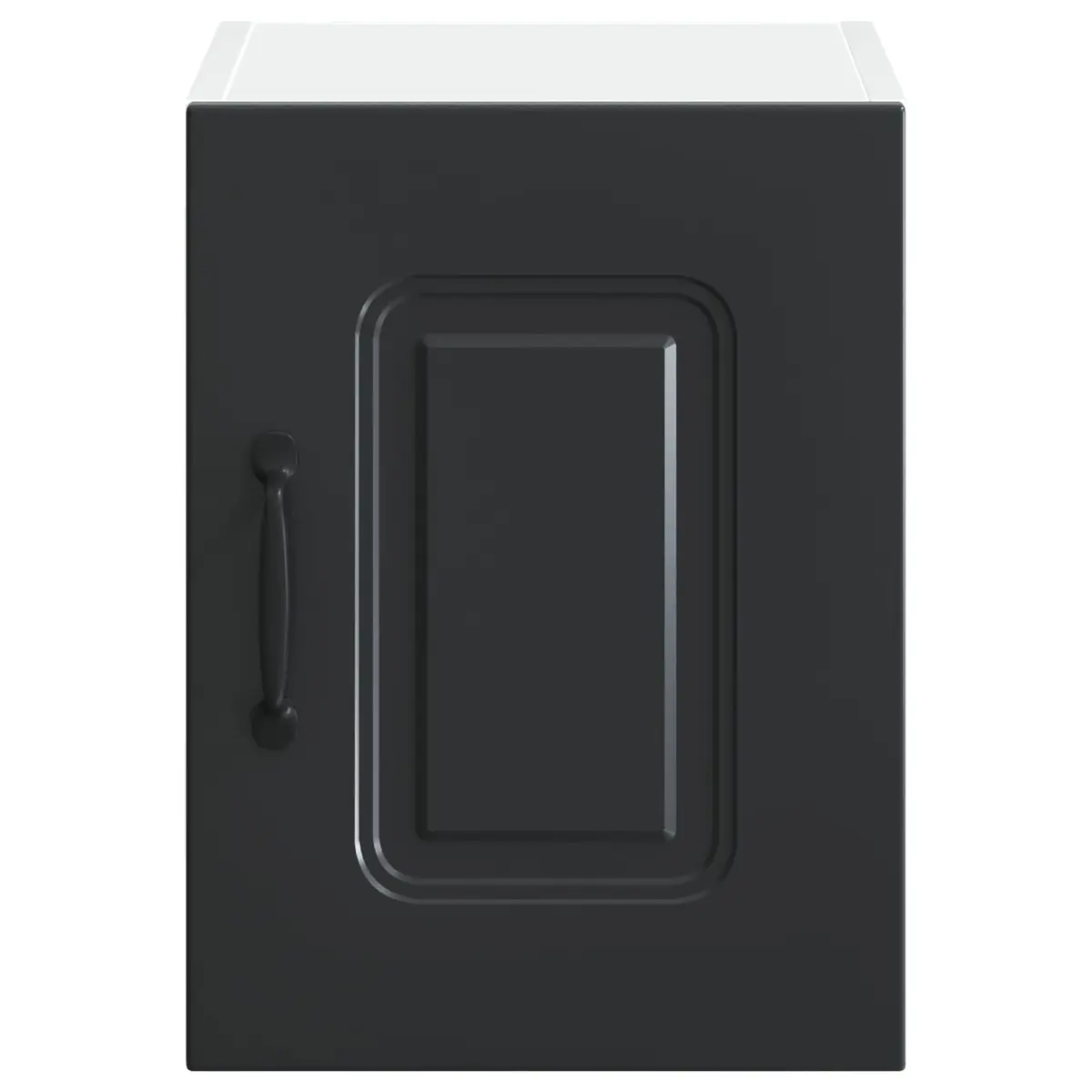 Dishwasher Panel Kitchen Cabinet Black Engineered Wood Storage Cupboard