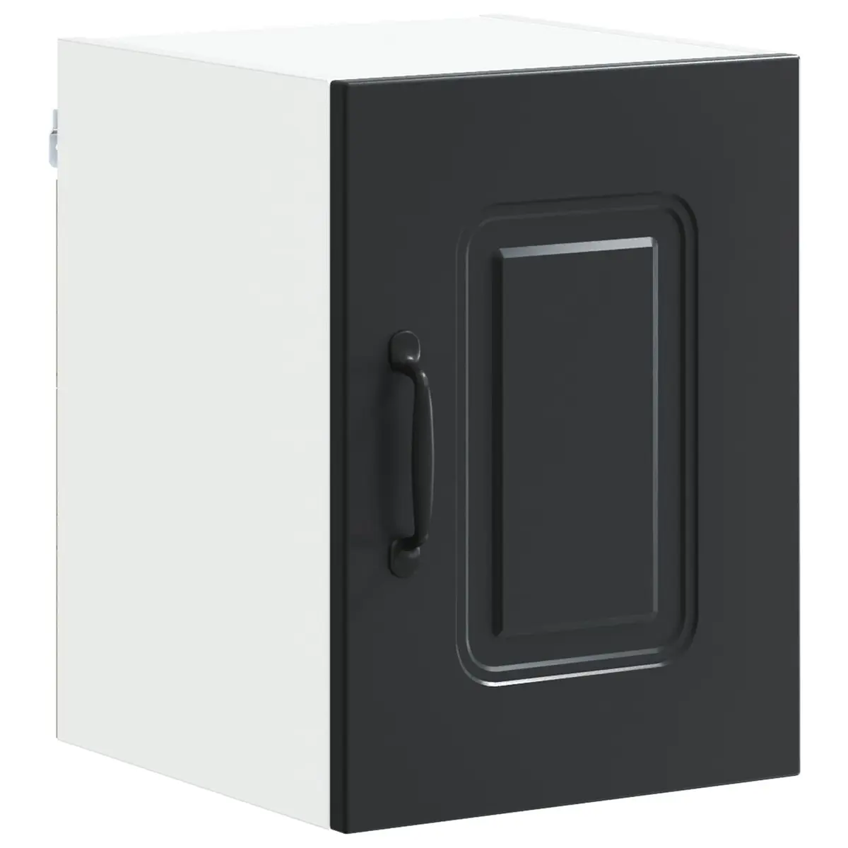 Black Kitchen Cabinet Dishwasher Panel Storage 30x31x40cm Engineered Wood