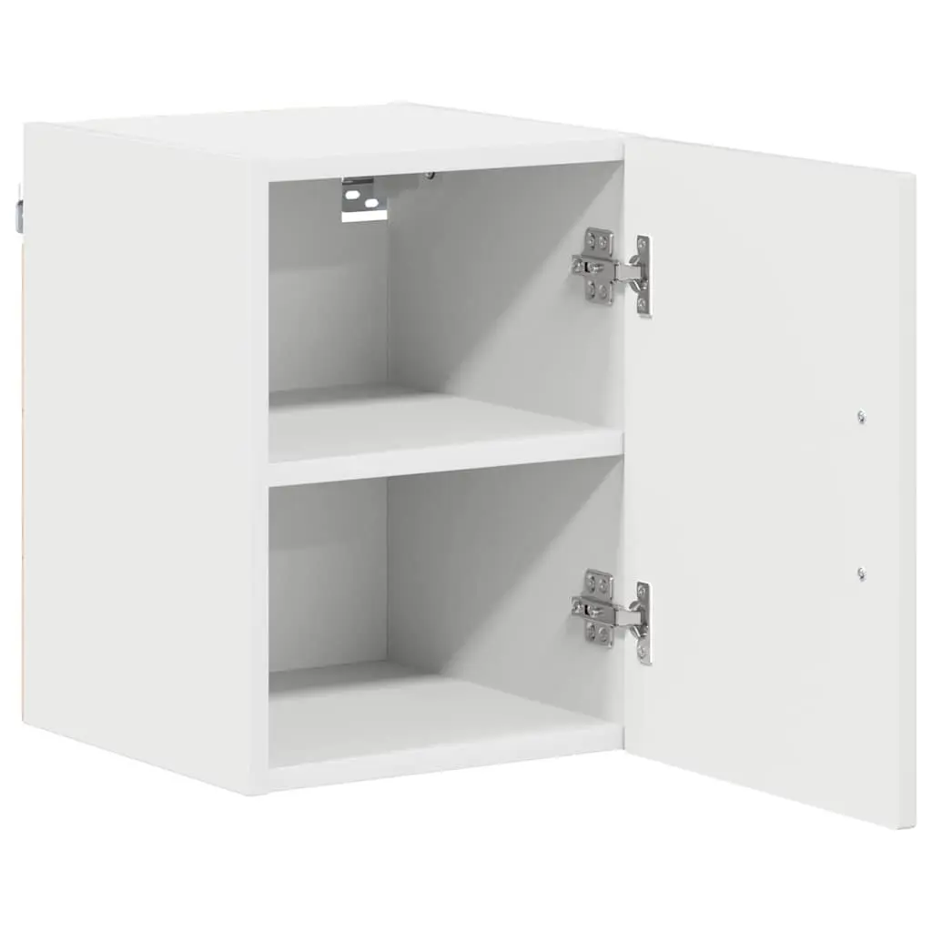 Kitchen Cabinet in High Gloss White Finish