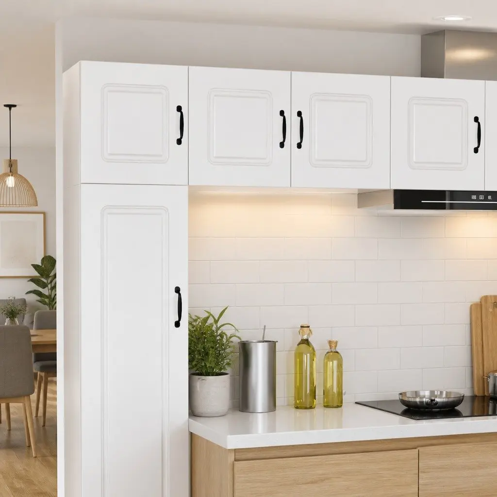 Kitchen Storage Cabinet with High Gloss Finish, 40x31x40cm