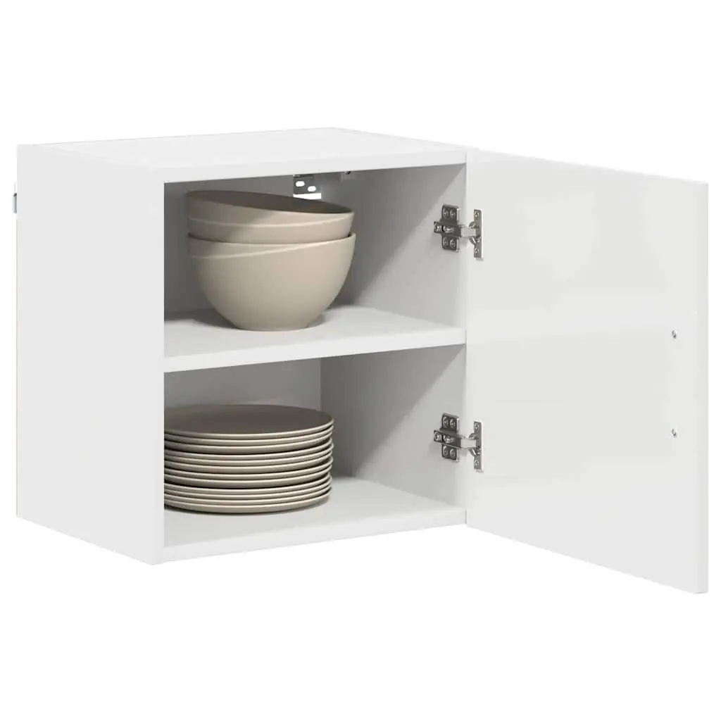 Kitchen Storage Cabinet with High Gloss Finish, 40x31x40cm