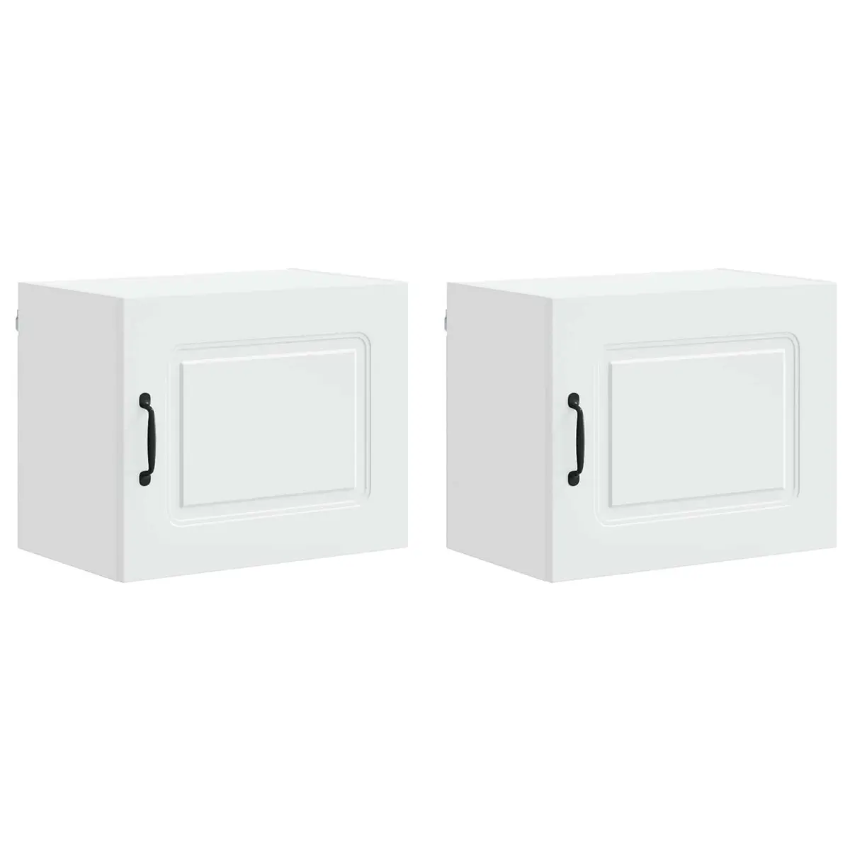 White Dishwasher Panel Kitchen Cabinet Storage Unit Modern Design 50x31x40cm