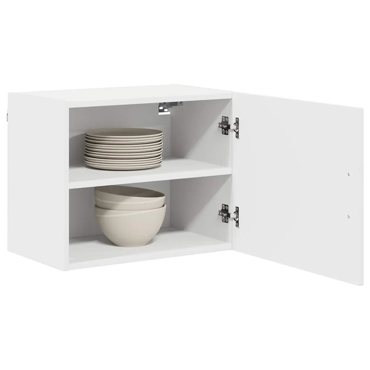 White Dishwasher Panel Kitchen Cabinet Storage Unit Modern Design 50x31x40cm