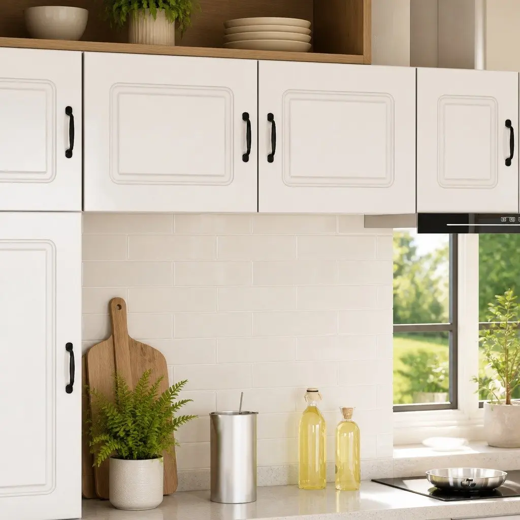 Dishwasher Panel Cabinet Kitchen Storage High Gloss White 50 x 31 x 40 cm
