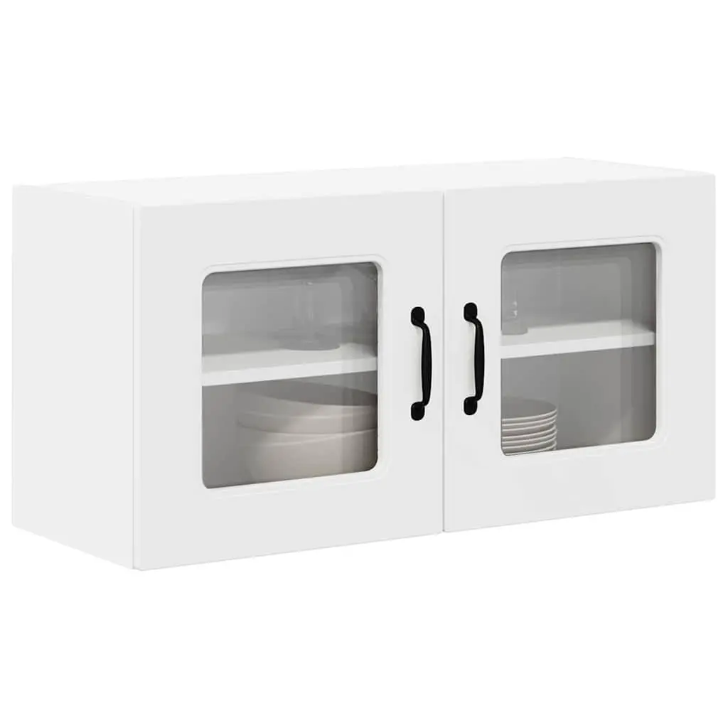 Dishwasher Panel Kitchen Cabinet White Engineered Wood Storage 80x31x40cm