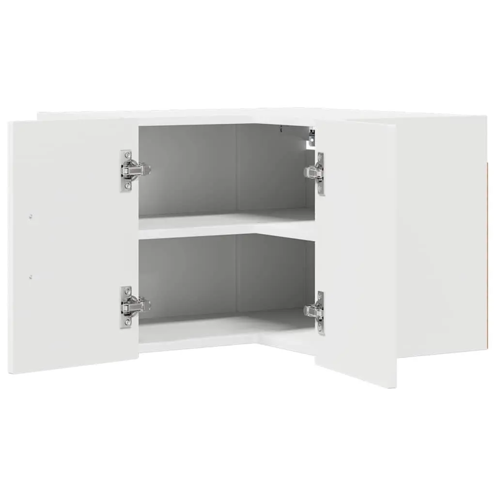 Engineered Wood Kitchen Cabinet Storage White 57x57x40cm