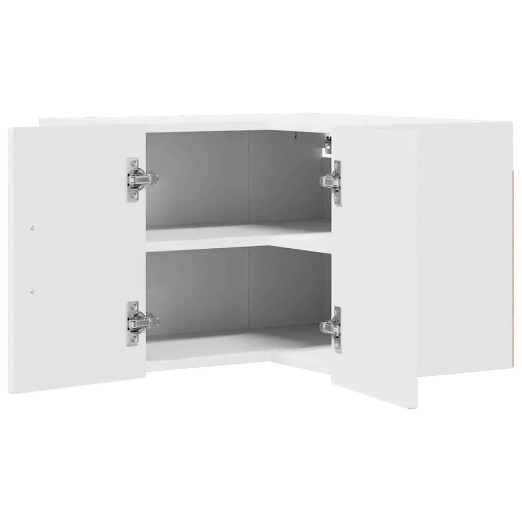 Dishwasher Panel Kitchen Cabinet High Gloss White Storage Engineered Wood