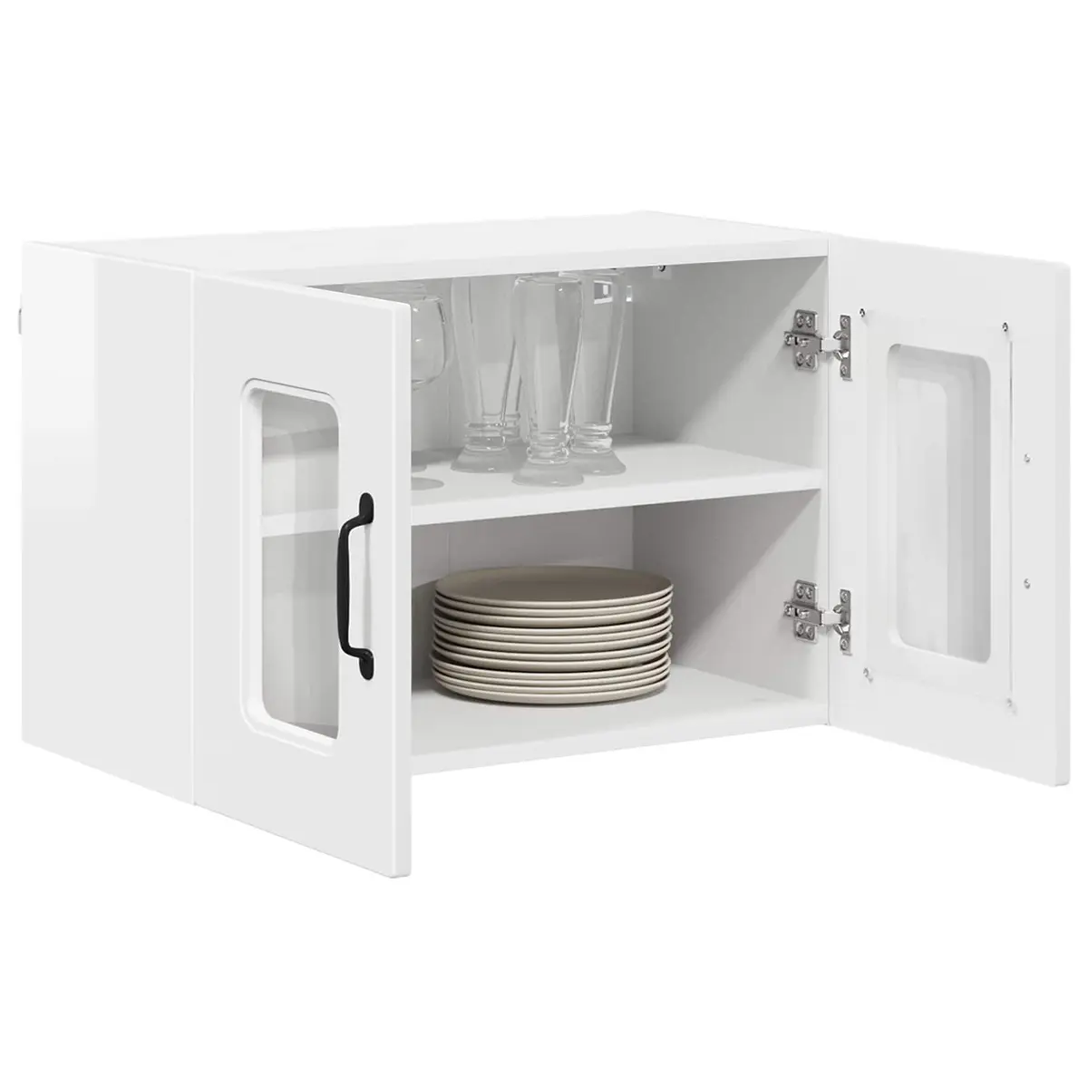 White Dishwasher Panel Kitchen Cabinet Storage 60 x 31 x 40 cm Engineered Wood