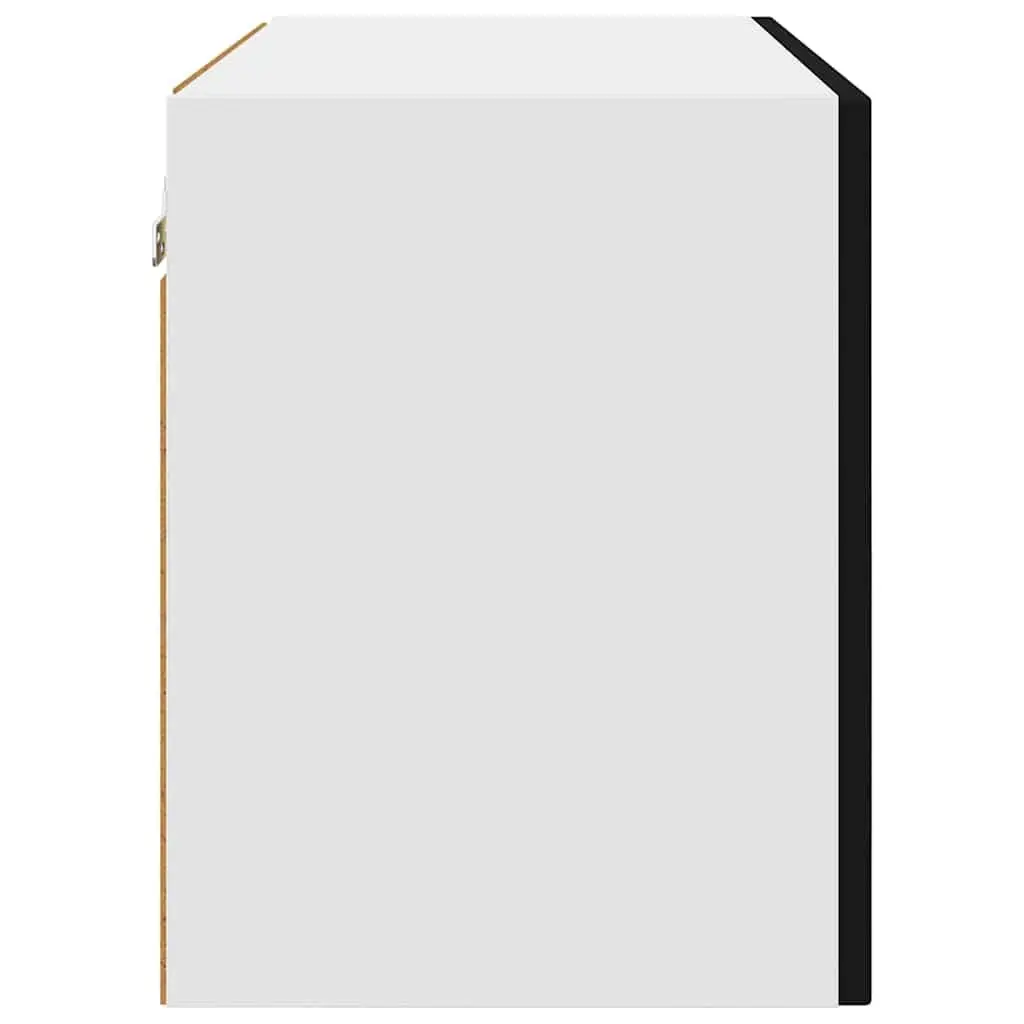 Black Dishwasher Kitchen Cabinet Panel 60 x 31 x 40 cm Engineered Wood Storage
